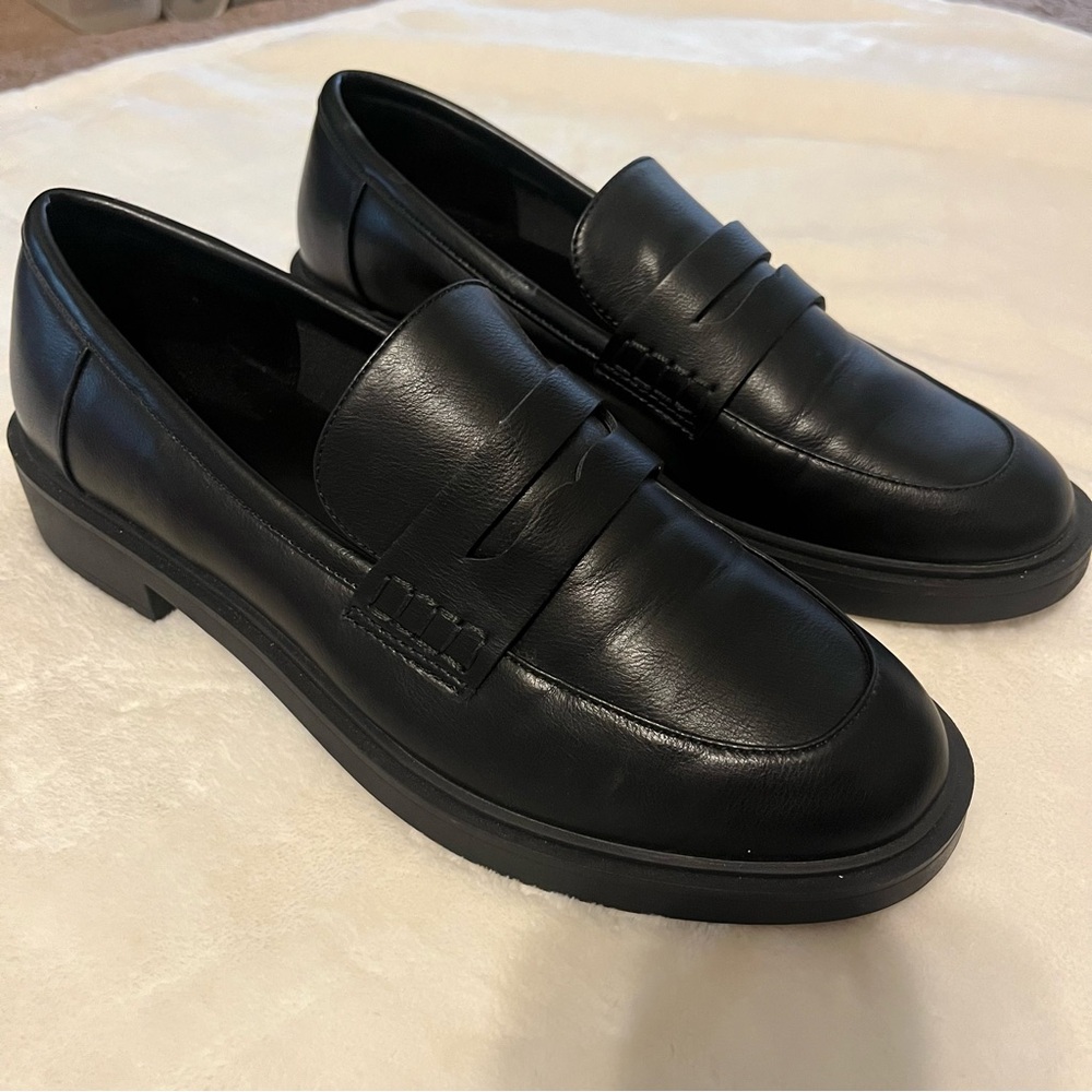 Classic Black Loafers